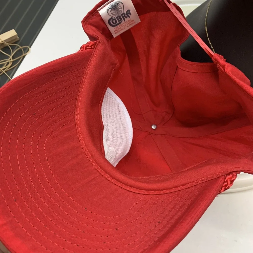 Camp Freedom Red‎ Snapback Hat Cobra Caps Tag